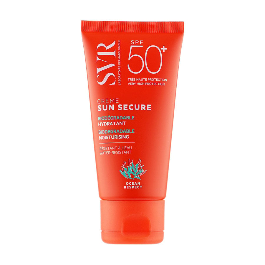 Сонцезахисний крем для обличчя SVR Sun Secure Biodegradable Moisturizing Cream, SPF 50+, 50 мл